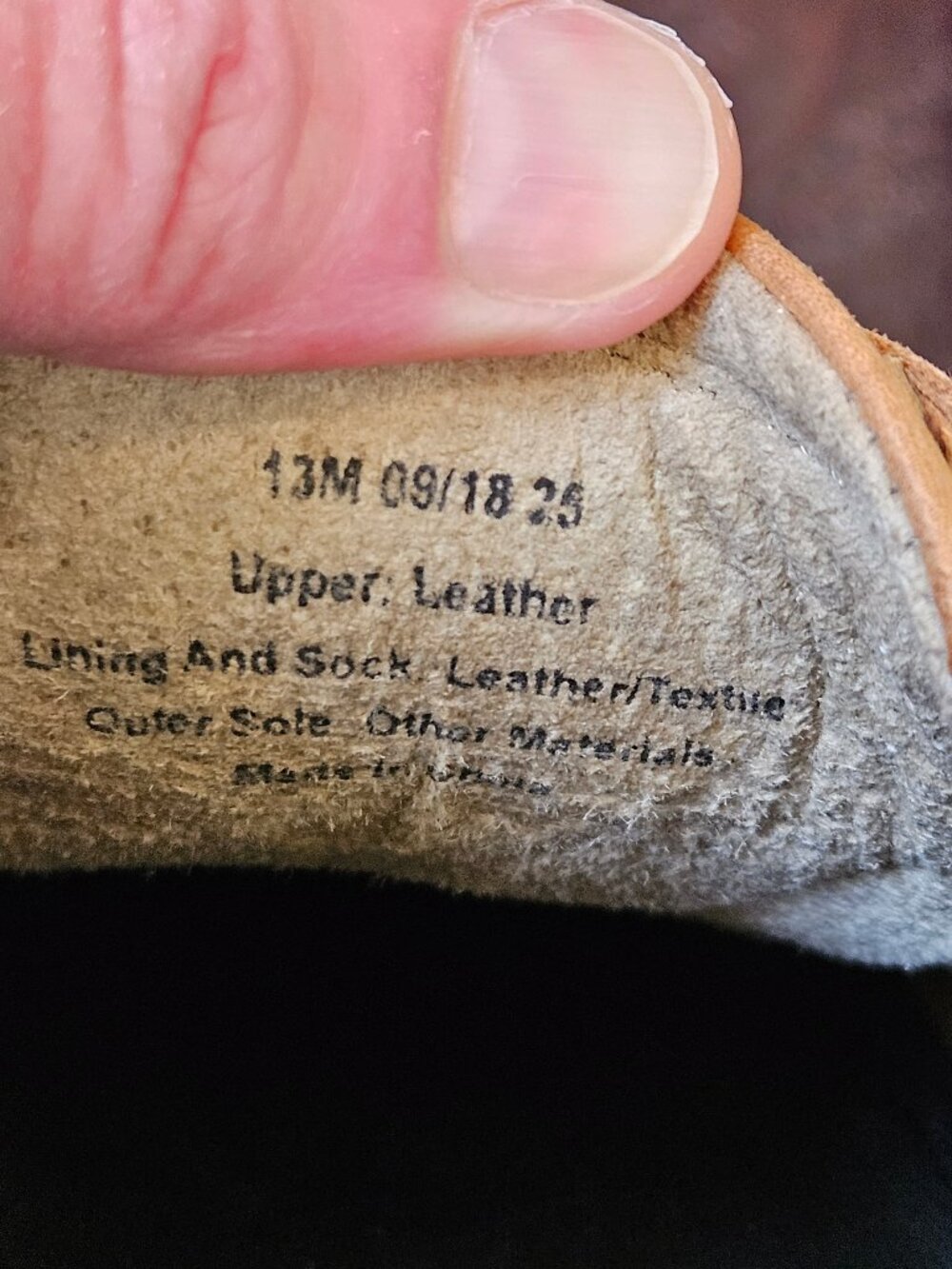 Banana Republic Leather/Nubuck Sneakers, Tan, Sz 13 - Picture 16 of 16